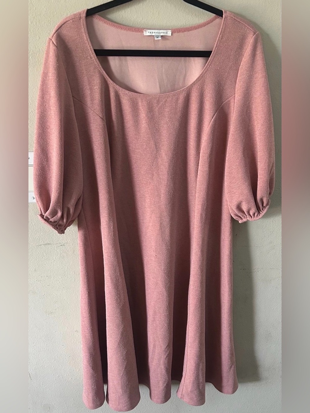 Tash & Sophie rose colored midi dress